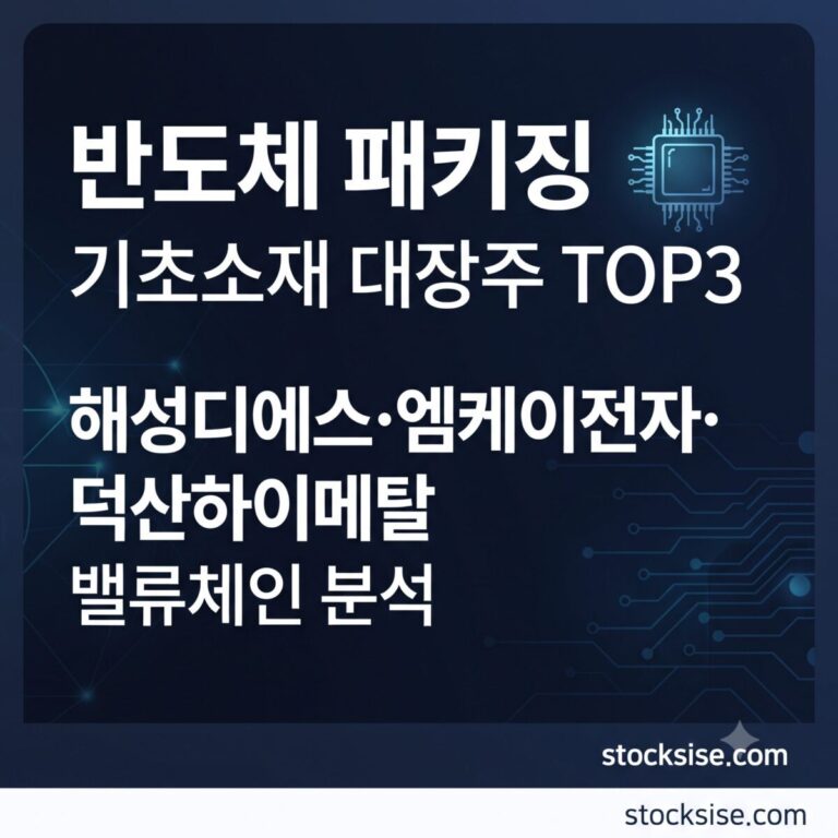 반도체 패키징 기초소재 리드프레임·본딩와이어 테마 대장주 해성디에스, 엠케이전자, 덕산하이메탈 비교 이미지